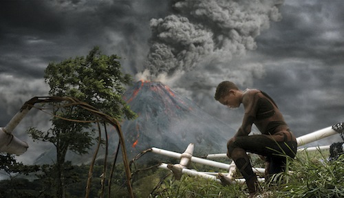 Jaden Smith stars in Columbia Pictures' After Earth, also starring Will Smith.PHOTO BY: Courtesy of Columbia Pictures.COPYRIGHT: 2012 Columbia Pictures Industries, Inc. All Rights Reserved. **ALL IMAGES ARE PROPERTY OF SONY PICTURES ENTERTAINMENT INC. FOR PROMOTIONAL USE ONLY. SALE, DUPLICATION OR TRANSFER OF THIS MATERIAL IS STRICTLY PROHIBITED.