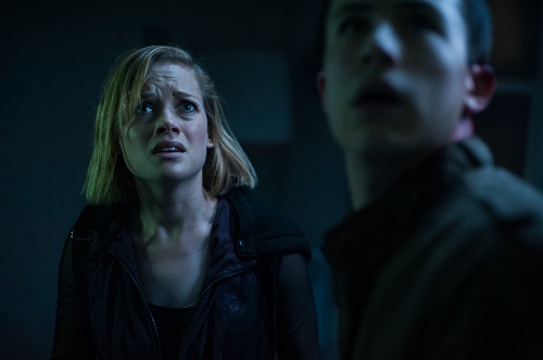 Jane Levy and Dylan Minnette star in Screen Gems' horror-thriller DON'T BREATHE. Photo Courtesy of Sony Pictures Entertainment, All Rights Reserved.
