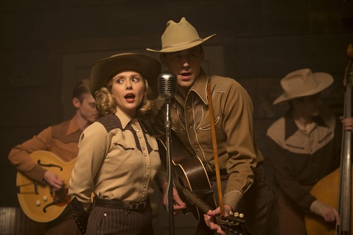 Elizabeth Olsen and Tom Hiddleston in I Saw the Light.  Photo courtesy Sony Pictures Classics.