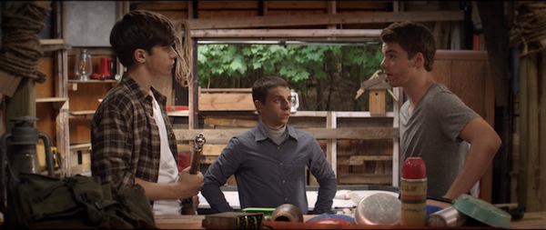 Nick Robinson, Moises Arias and Gabriel Basso, star in CBS Films' upcoming release THE KINGS OF SUMMER. Photo credit: Julie Hahn