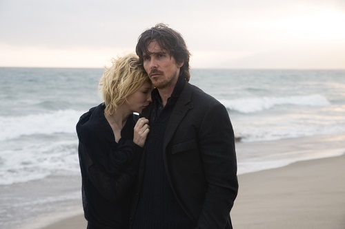 (l to r) Cate Blanchett stars as 'Nancy' and Christian Bale as 'Rick' in Terrence Malick's drama KNIGHT OF CUPS, a Broad Green Pictures release.