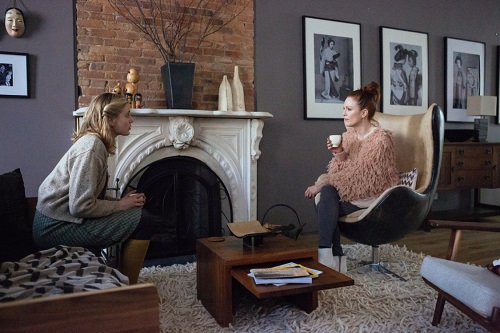 Julianne Moore and Greta Gerwig in Maggie's Plan.  Photo courtesy Sony Pictures Classics.