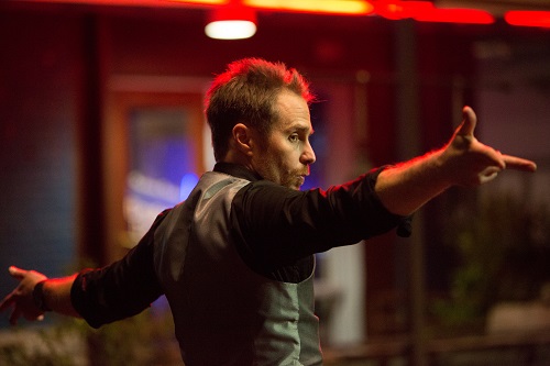 Sam Rockwell as Francis/ Mr. Right in the action comedy 