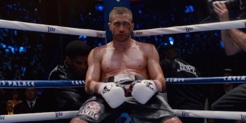 Jake Gyllenhaal in Southpaw. All rights reserved. All rights reserved.