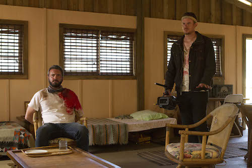 AJ Bowen and Joe Swanberg in THE SACRAMENT, a Magnet Release. Photo courtesy of Magnet Releasing.