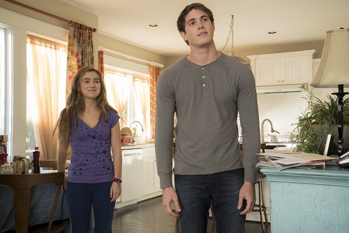 (Left to Right) Haley Lu Richardson and Blake Jenner in The Edge of Seventeen, photo courtesy STX Entertainment 2016 All rights reserved.
