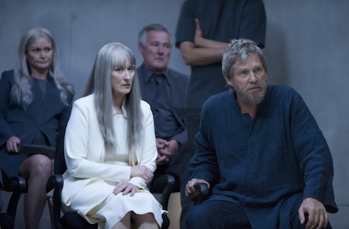 MERYL STREEP and JEFF BRIDGES star in THE GIVER Copyright: Â© 2014 The Weinstein Company. All Rights Reserved. / Photo: DAVID BLOOMER