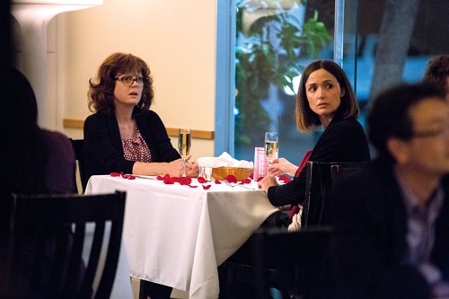 Susan Sarandon and Rose Byrne in The Meddler, photo courtesy Sony Pictures Classics.