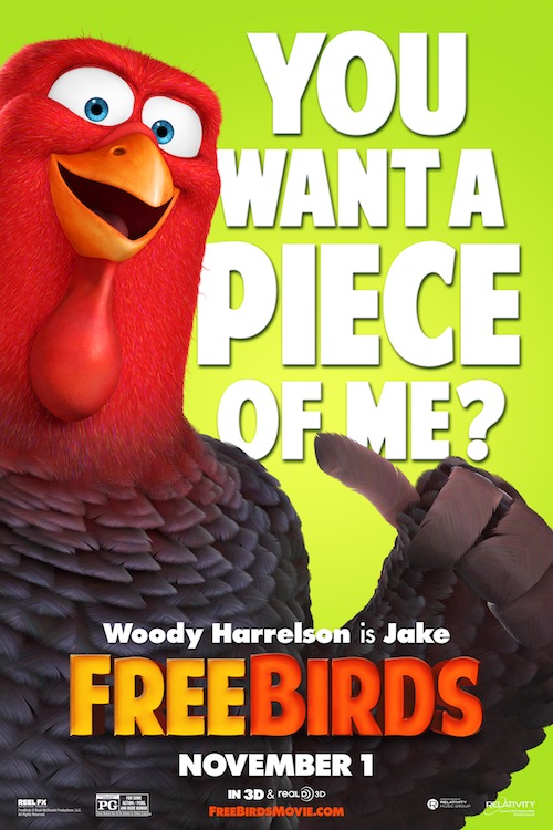 Free Birds Character Poster, Jake
