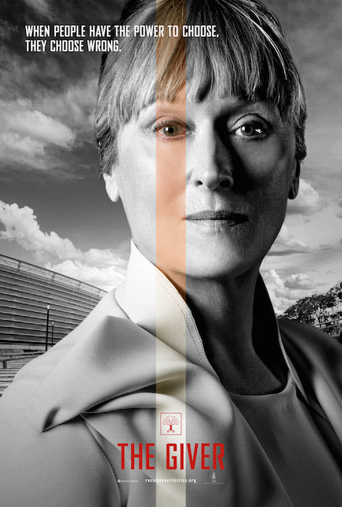 Meryl Streep, The Giver Character Poster