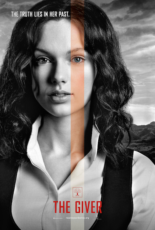 Taylor Swift, The Giver Character Poster