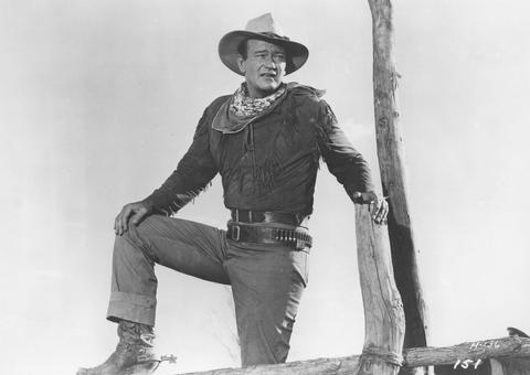 John Wayne in HONDO (1953), which will be presented in its original 3D format at the 2013 TCM Classic Film Festival in April