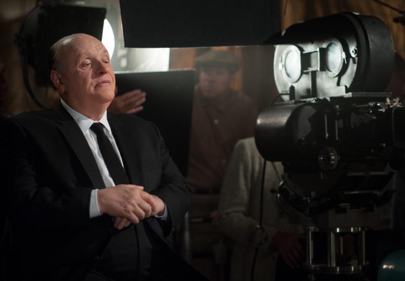 Anthony Hopkins as “Alfred Hitchcock