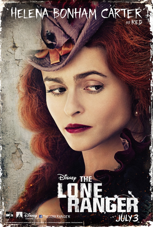 The Lone Ranger Character Poster, Helena Bonham-Carter