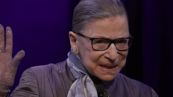 Associate Justice of the Supreme Court of the United States, Ruth Bader Ginsburg in RBG, a Magnolia Pictures release. Photo courtesy of Magnolia Pictures.