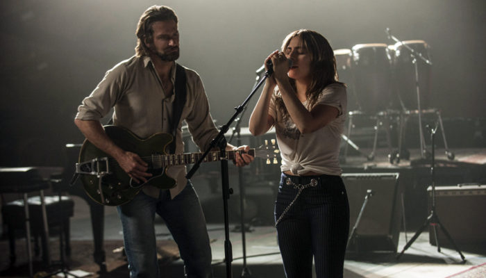 Bradley Cooper and Lady Gaga in 'A Star Is Born,' image courtesy Warner Bros. Pictures/Metro-Goldwyn-Mayer.