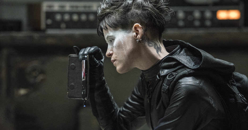 Lisbeth Salander (Claire Foy) in Columbia Pictures' THE GIRL IN THE SPIDER'S WEB. Photo Credit: Reiner Bajo; © 2018 CTMG, Inc. All Rights Reserved. **ALL IMAGES ARE PROPERTY OF SONY PICTURES ENTERTAINMENT INC. FOR PROMOTIONAL USE ONLY. SALE, DUPLICATION OR TRANSFER OF THIS MATERIAL IS STRICTLY PROHIBITED.