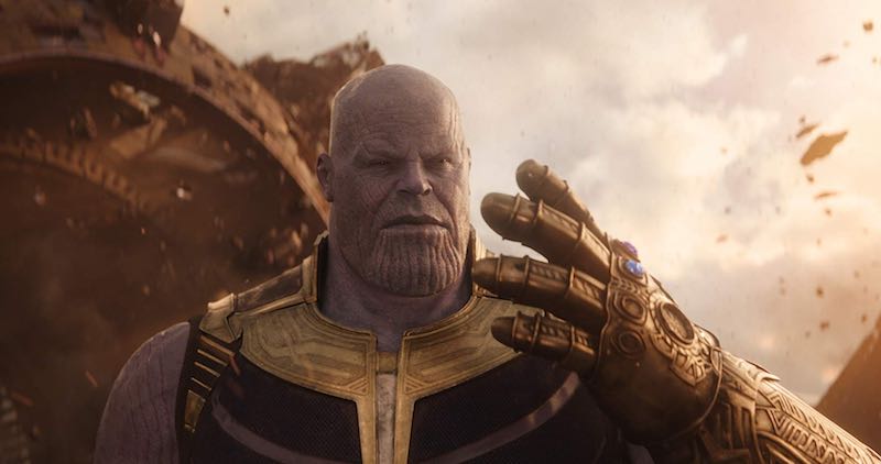 Thanos (Josh Brolin) In the most memorable film of 2018, Avengers Infinity War