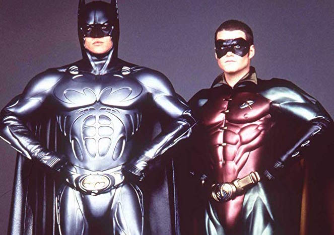 Val Kilmer and Chris O'Donnell in Batman Forever