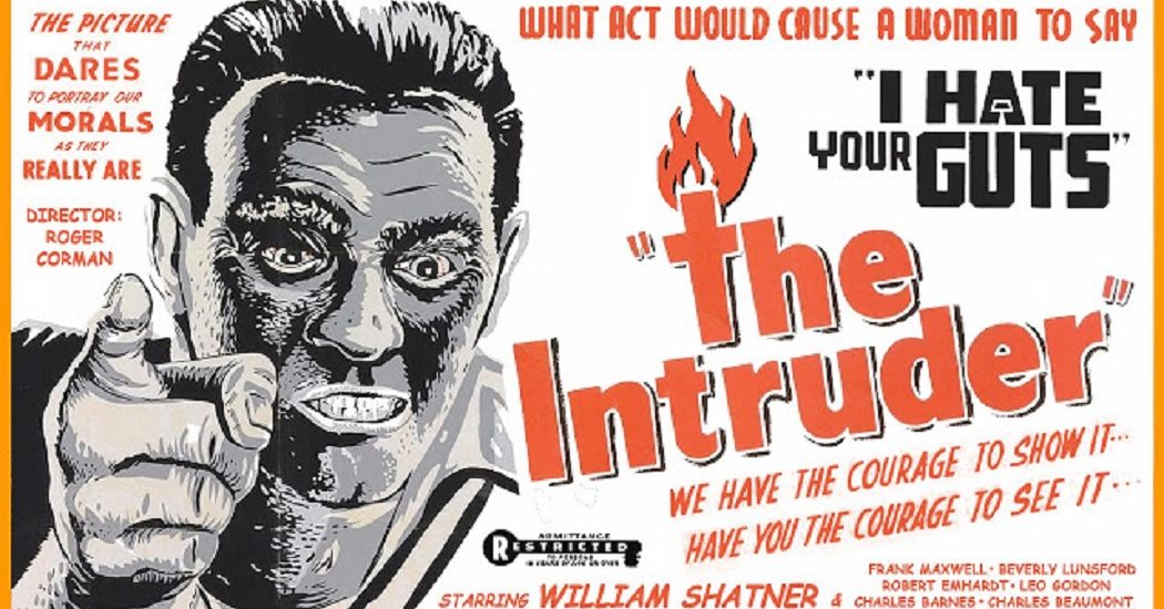 Roger Corman The Intruder Poster